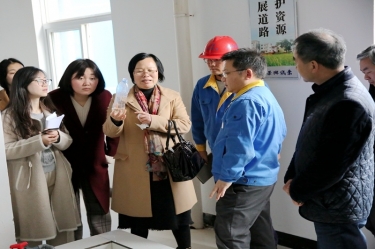 2019年3月8日，時任浙江省水利廳水資源管理處副調(diào)研員沈仁英蒞臨景興調(diào)研指導(dǎo)
