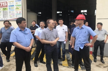 2020年8月5日，時(shí)任國(guó)家水利部全國(guó)節(jié)約用水辦公室副主任熊中才蒞臨景興紙業(yè)調(diào)研企業(yè)用水節(jié)水工作